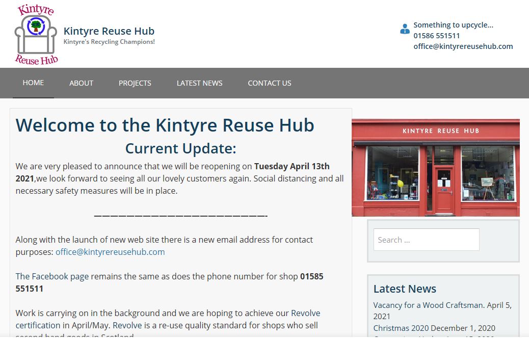 Kintyre-Reuse-Hub